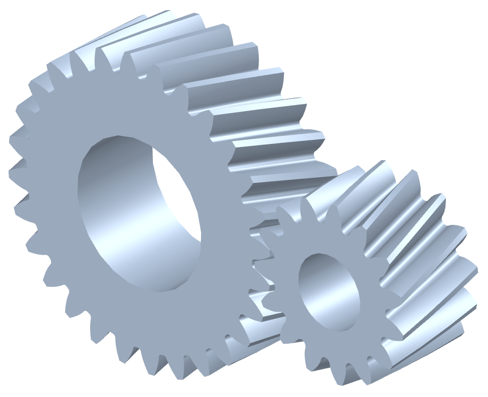 Helical Gears - Geometry of helical gears and gear meshes